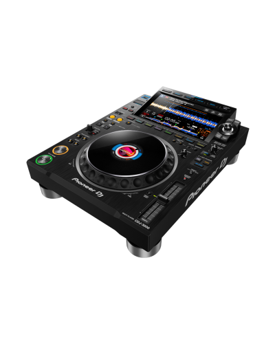 Pioneer DJ CDJ-3000 turntable top right-front angle