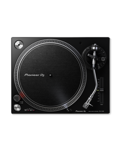 Pioneer DJ PLX-500 turntable top angle