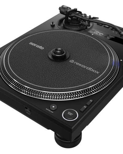 DJ PLX-CRSS12 turntable top front-right angle