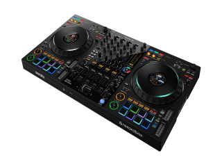 DDJ-FLX10 controller top front right angle